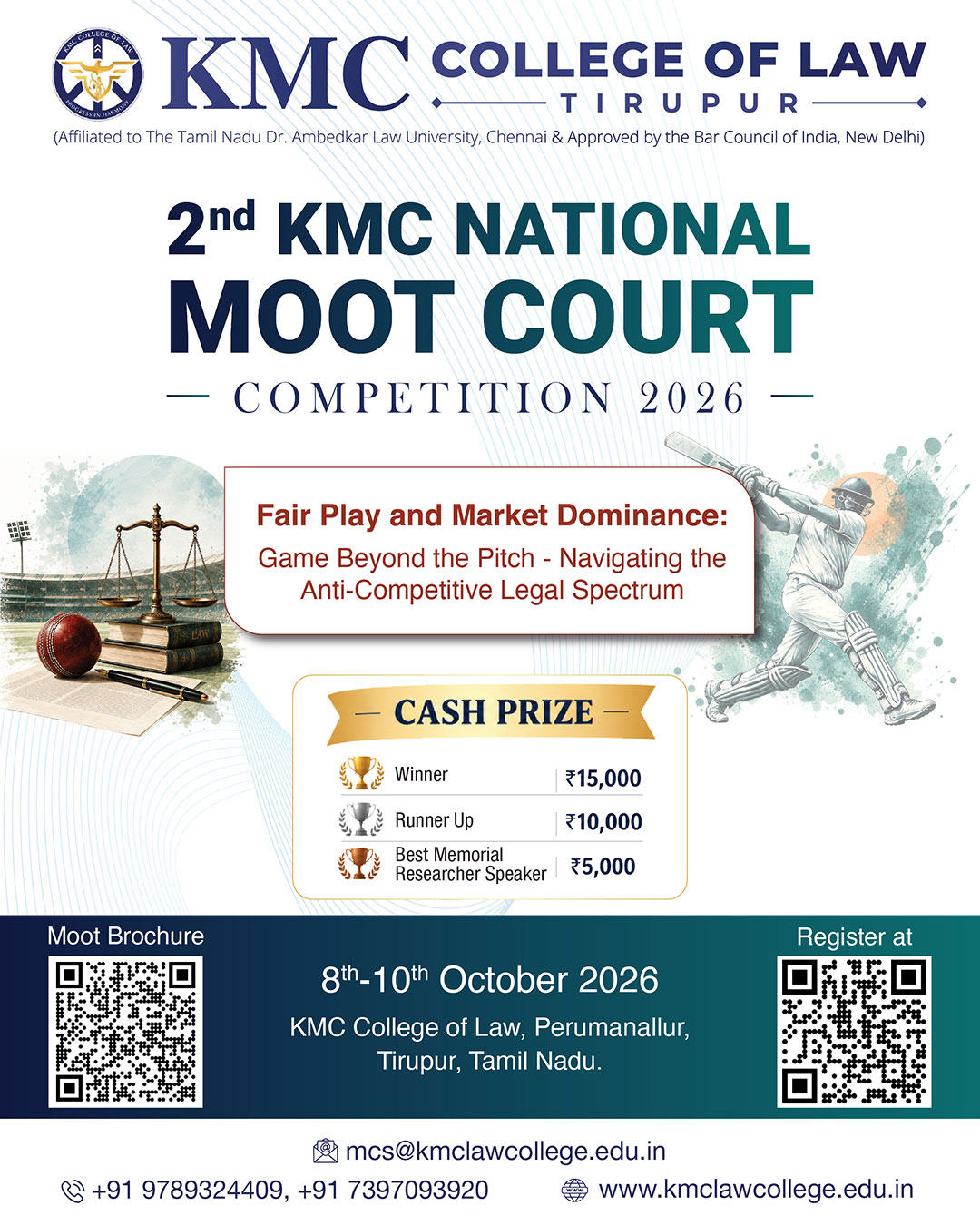 National Moot Court Competition Poster